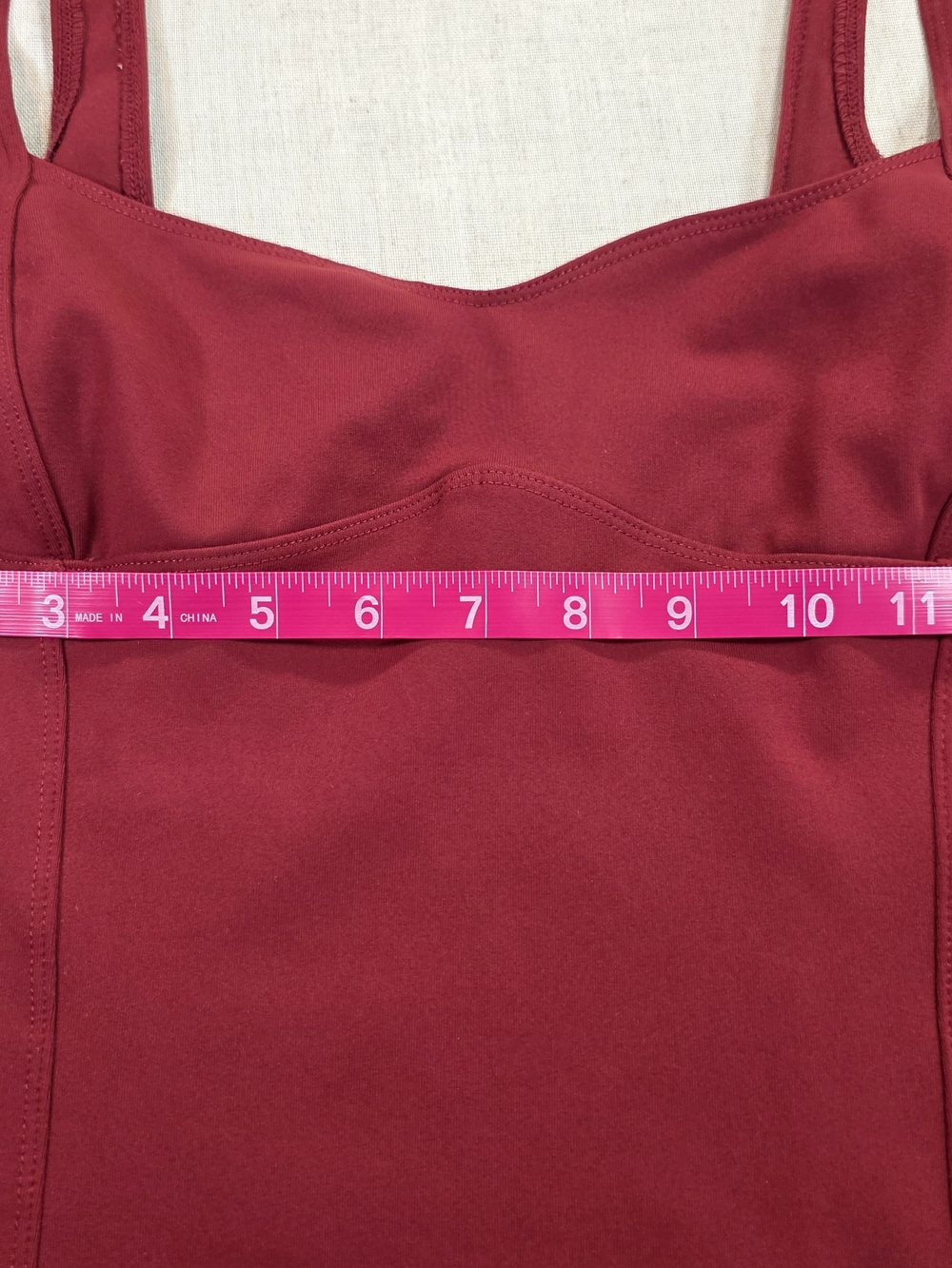 Free People Intimately Somewhere Sometime Tank Burgundy Wine Red Small - Picture 8 of 10